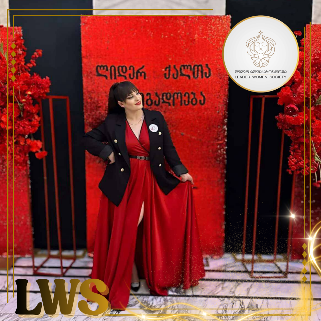 ნომინაციაში “საუკეთესო ივენთ-დიზაინერი და დეკორატორი – 2025” წარდგენილია გვანცა კობალაძე